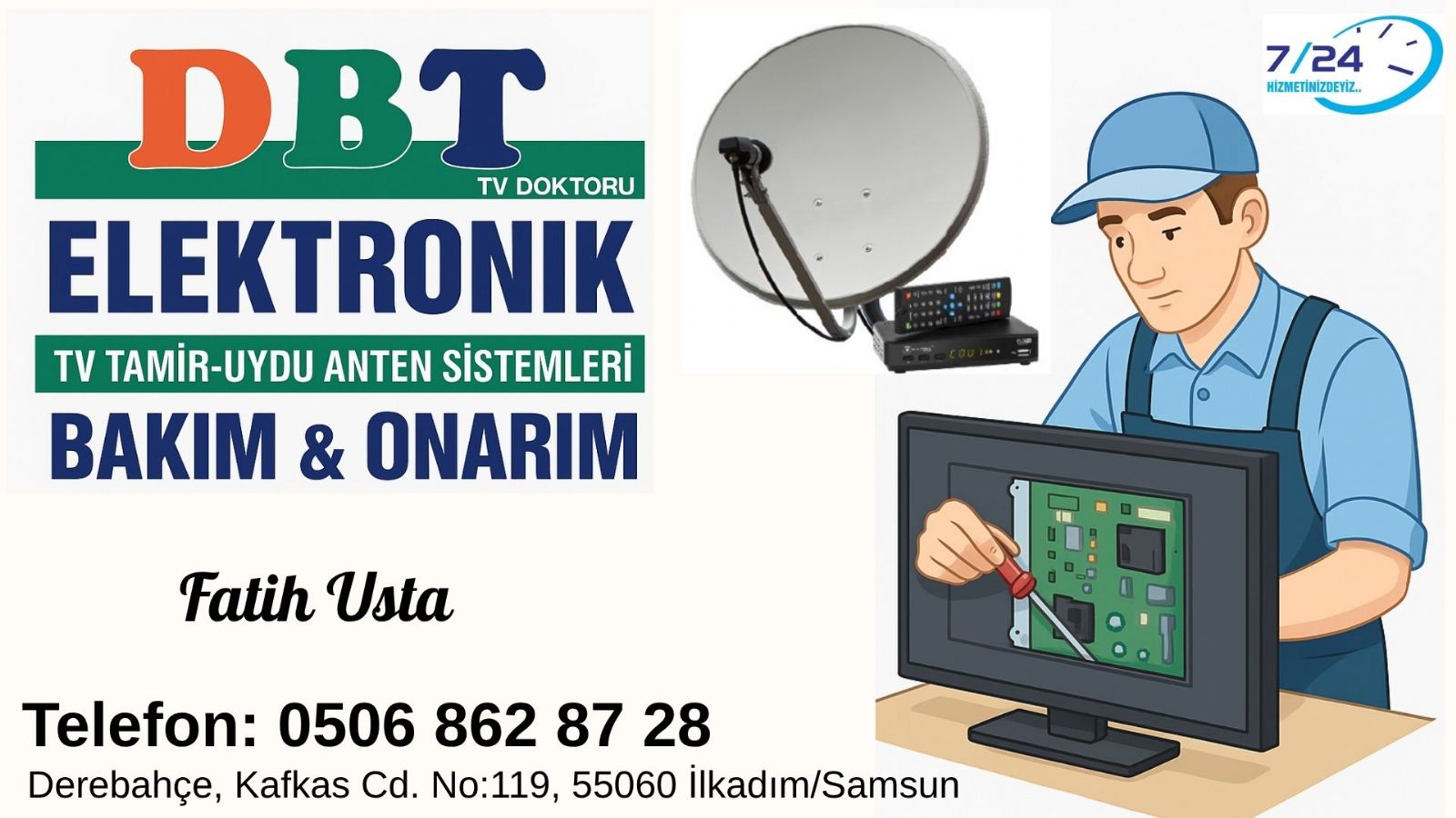 ilkadım televizyon tamircisi